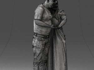 armenian bride and groom 0485 Modelo 3D