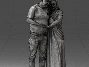 armenian bride and groom 0485 Modelo 3D
