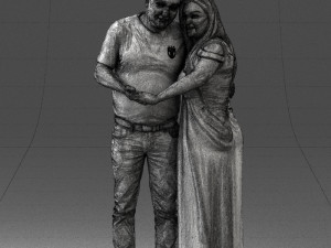 armenian bride and groom 0485 Modelo 3D