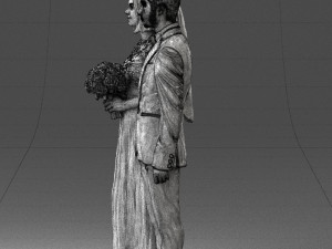 brideandgroombrunettes0481 3d print ready Modelo de Impressão 3D