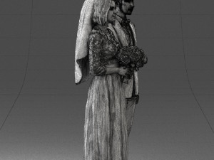 brideandgroombrunettes0481 3d print ready Modelo de Impressão 3D