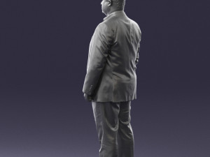 fat man in suit 0490 3D 모델