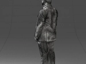 fat man in suit 0490 3d print ready 3D Print Model