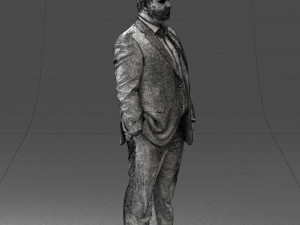 fat man in suit 0490 3d print ready 3D 打印模型