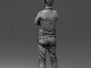 guy in blue sweater0488 3d print ready 3D Print Model