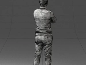 guy in blue sweater0488 3d print ready 3D Print Model
