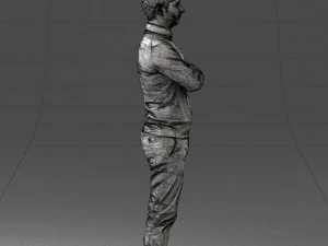 guy in blue sweater0488 3d print ready 3D Print Model