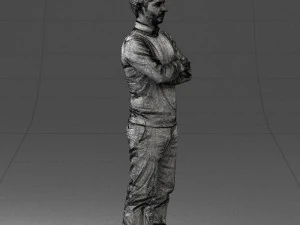 guy in blue sweater0488 3d print ready 3D Print Model