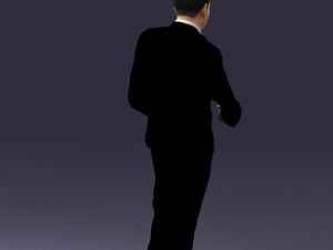 brunette in black suit 0479 3d print ready 3D 프린트 모델