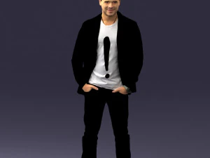 Емін в спортивному костюмі 0472 3D Модель