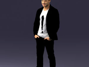 emin in tracksuit 0472 3D Model