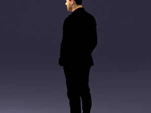 emin in tracksuit 0472 3D Model