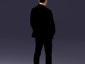 emin in tracksuit 0472 3D Model