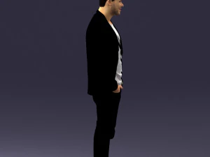emin in tracksuit 0472 3D Model