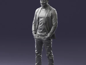 emin in tracksuit 0472 3D Model