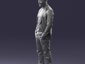 emin in tracksuit 0472 3D Model