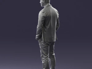 emin in tracksuit 0472 3D Model