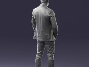 emin in tracksuit 0472 3D Model
