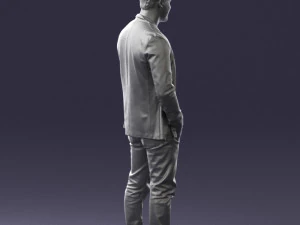 emin in tracksuit 0472 3D Model