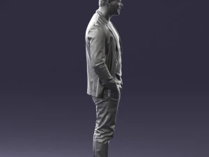 emin in tracksuit 0472 3D Model