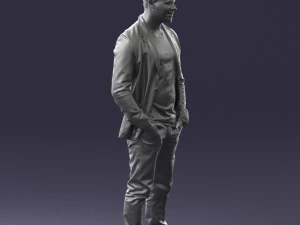 emin in tracksuit 0472 3D Model