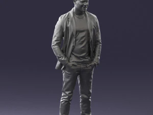 emin in tracksuit 0472 3D Model