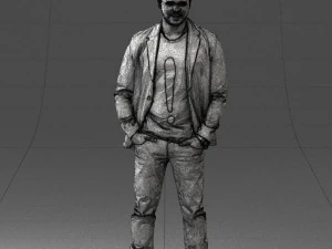 emin in tracksuit 0472 3D Model