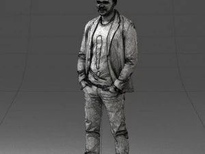 emin in tracksuit 0472 3D Model