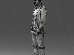 emin in tracksuit 0472 3D Model