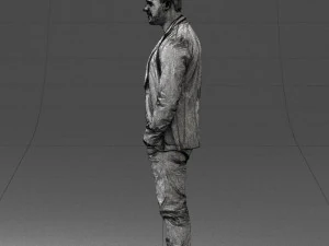 emin in tracksuit 0472 3D Model