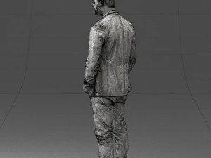 emin in tracksuit 0472 3D Model
