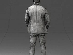 emin in tracksuit 0472 3D Model