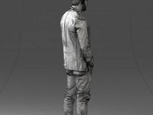 emin in tracksuit 0472 3D Model
