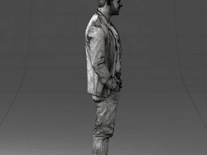 emin in tracksuit 0472 3D Model
