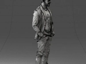 emin in tracksuit 0472 3D Model