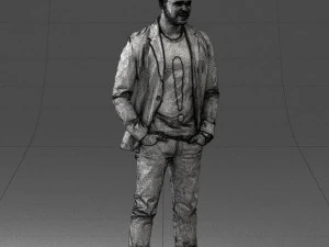 emin in tracksuit 0472 3D Model