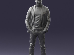 emin in tracksuit 0472 3d print ready 3D Принт Модель