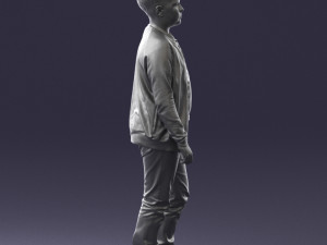 boy in jeans and sweater 0471 3d print ready 3D 프린트 모델