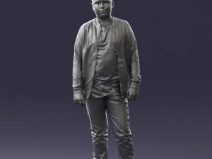 boy in jeans and sweater 0471 3d print ready 3D 프린트 모델