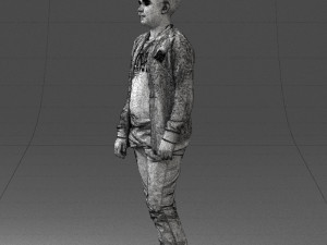boy in jeans and sweater 0471 3d print ready 3D 프린트 모델