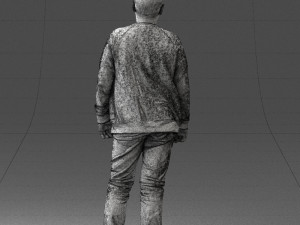 boy in jeans and sweater 0471 3d print ready 3D 프린트 모델