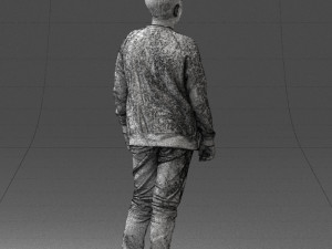boy in jeans and sweater 0471 3d print ready 3D 프린트 모델