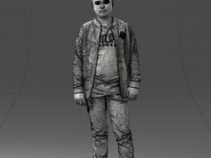 boy in jeans and sweater 0471 3d print ready 3D 프린트 모델