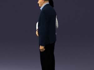 married couple grandparents 0459 3D Model