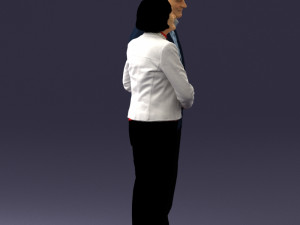 married couple grandparents 0459 3D Model