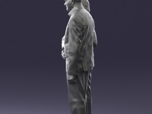married couple grandparents 0459 3D Model