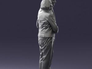 married couple grandparents 0459 3D Model