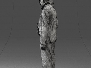 married couple grandparents 0459 3D Model