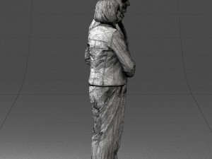 married couple grandparents 0459 3D Model