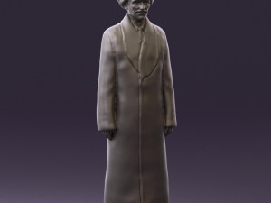 man in kazak suit 0439 Modelo 3D